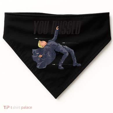 Donald Trump Matrix USA-Made Doggie Bandana