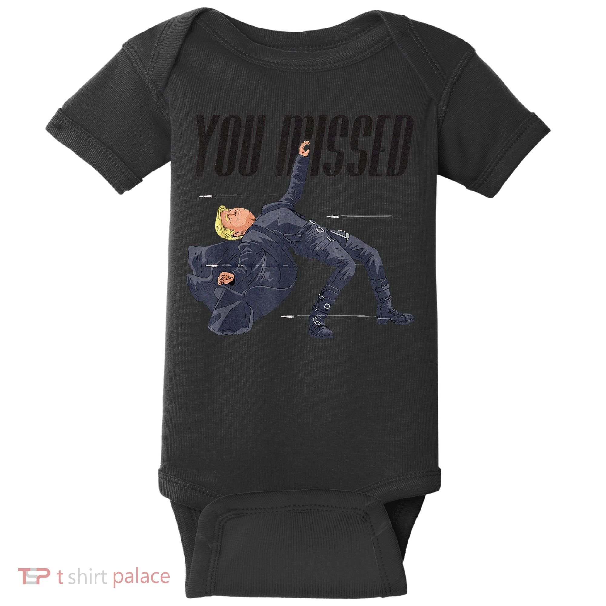 Donald Trump Matrix Baby Bodysuit