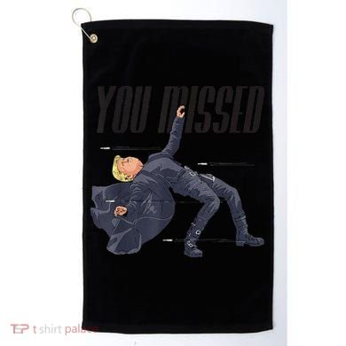 Donald Trump Matrix Golf Towel