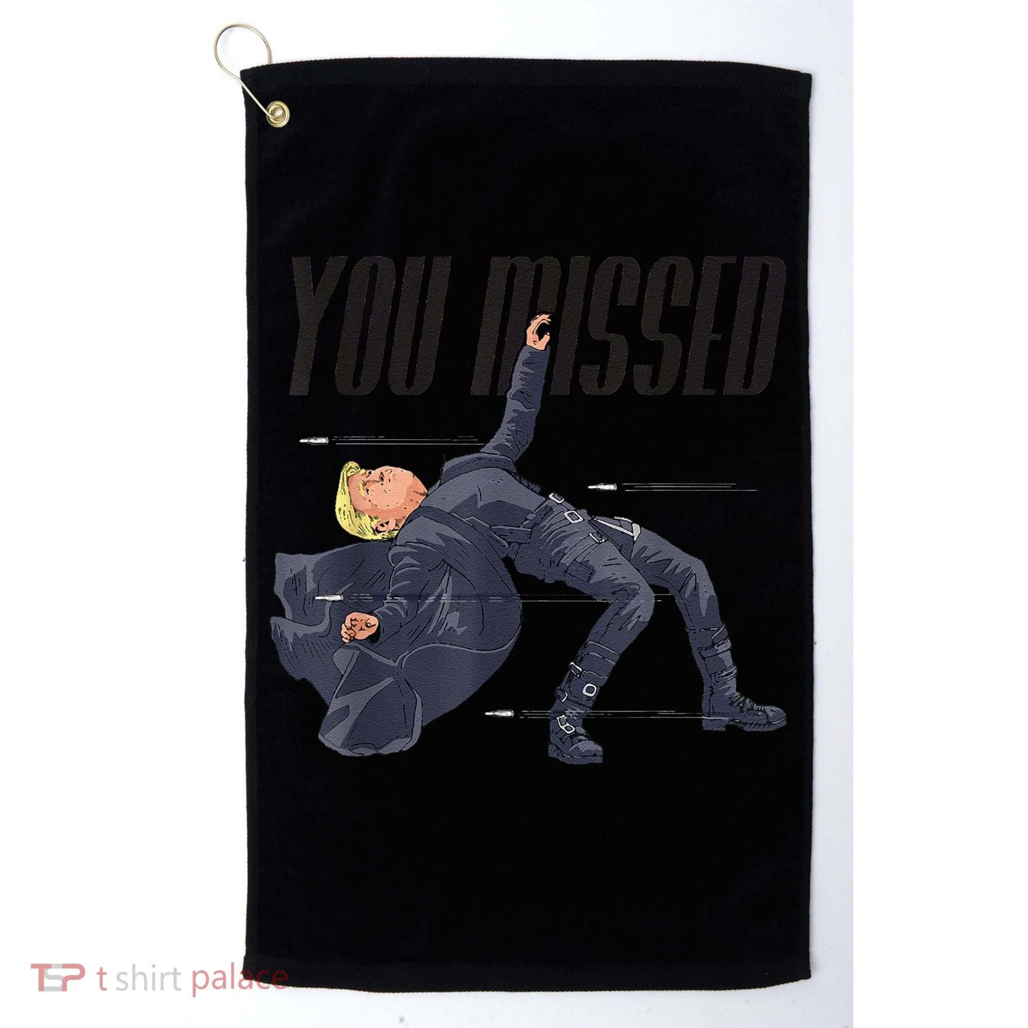 Donald Trump Matrix Golf Towel