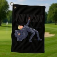 Donald Trump Matrix Golf Towel thumb 1