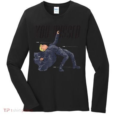 Donald Trump Matrix Women's Long Sleeve Shirt
