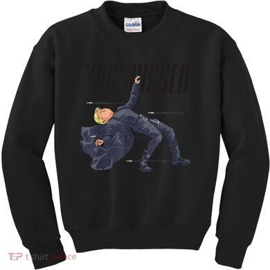 Donald Trump Matrix Kids Sweatshirt