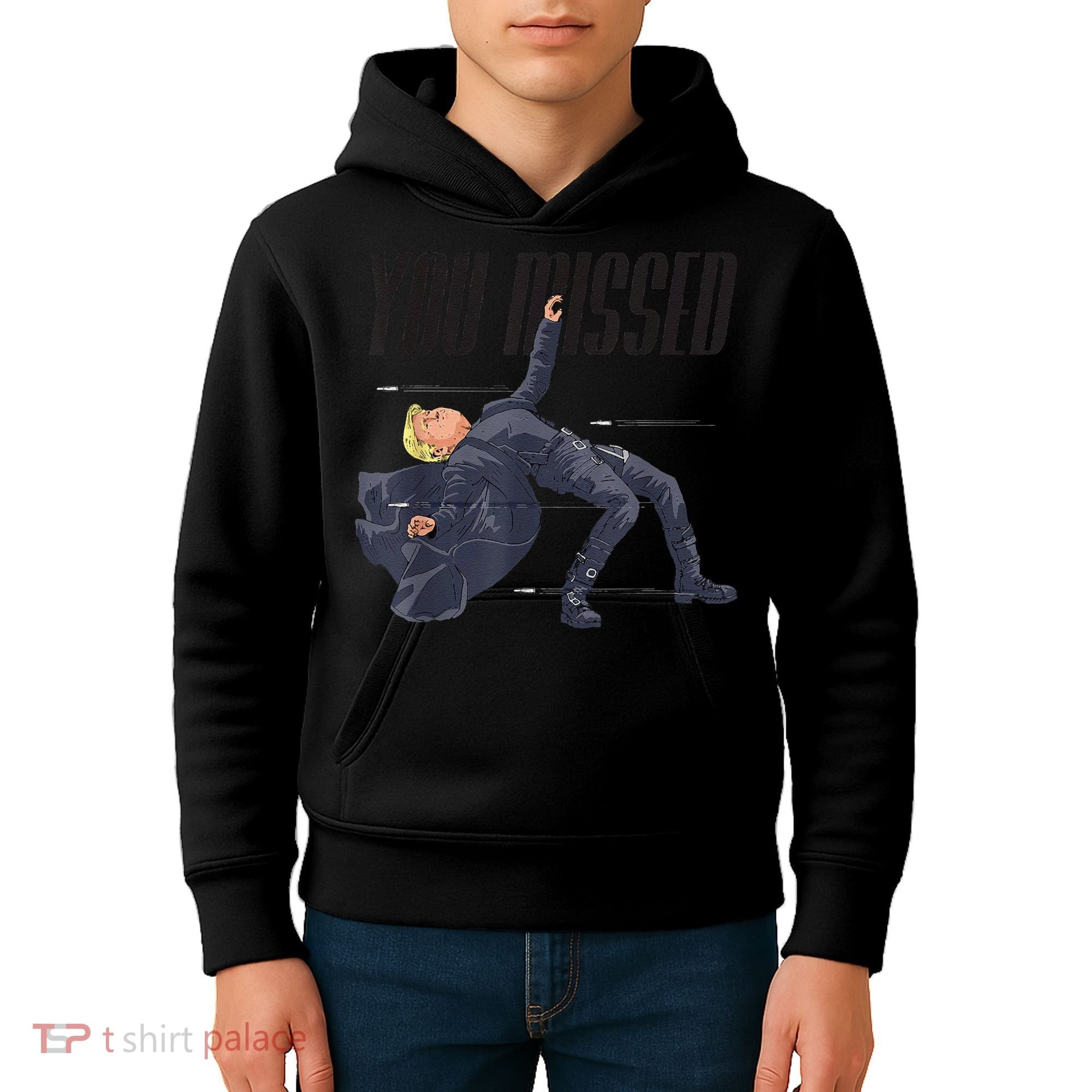 Donald Trump Matrix Kids Hoodie