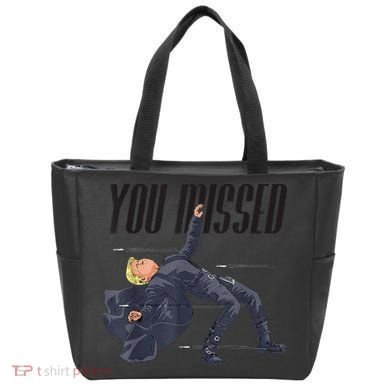 Donald Trump Matrix Tote Bag