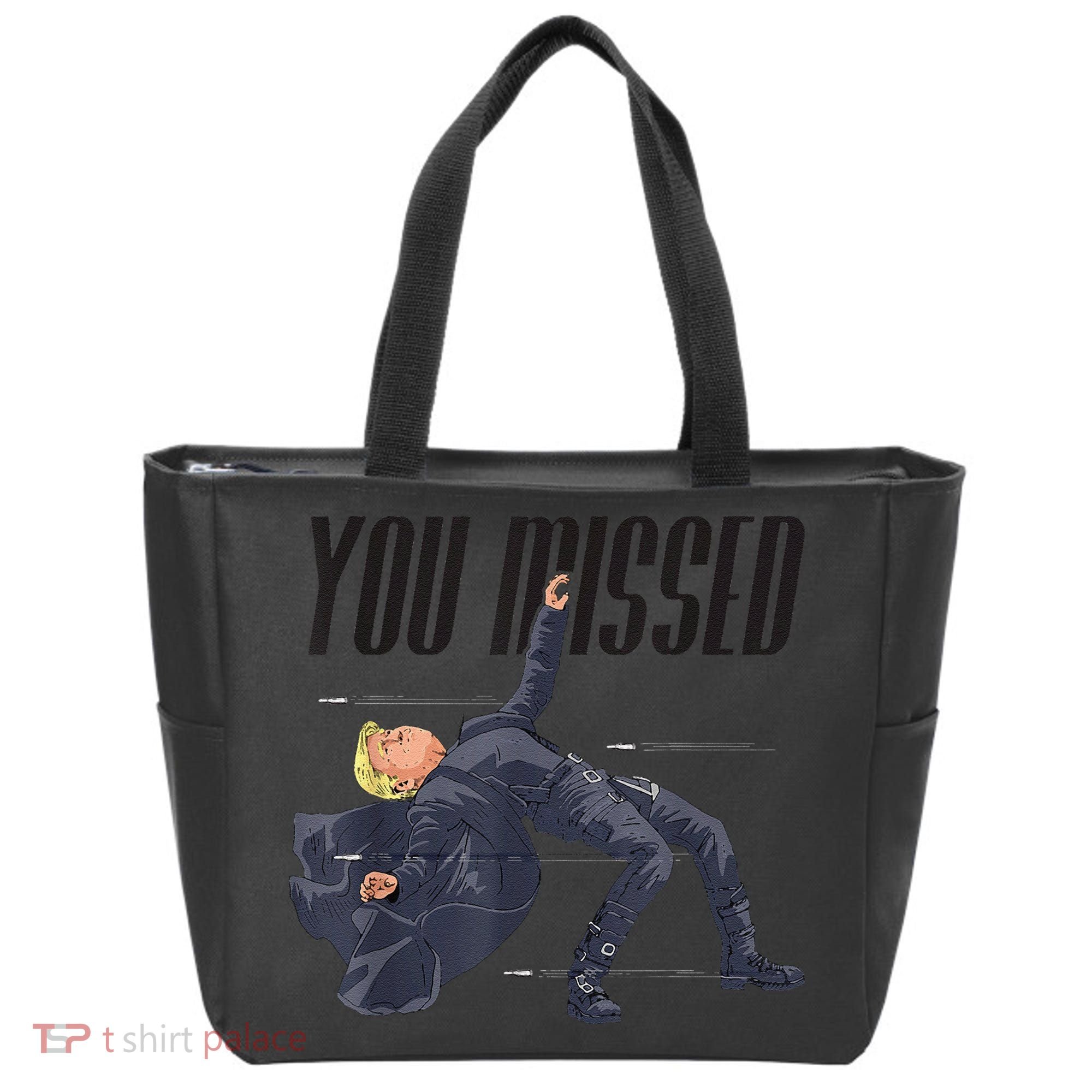 Donald Trump Matrix Tote Bag