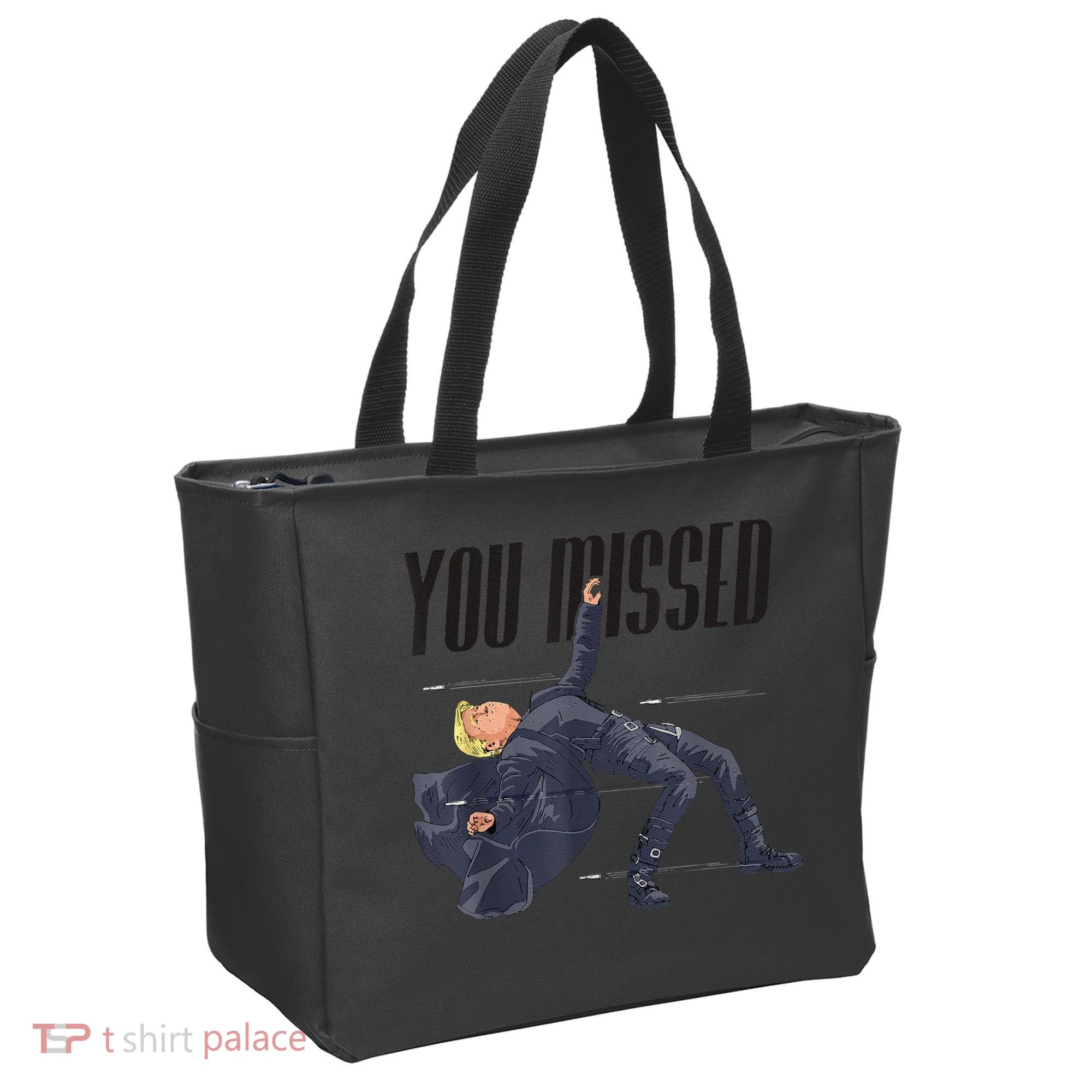 Donald Trump Matrix Tote Bag