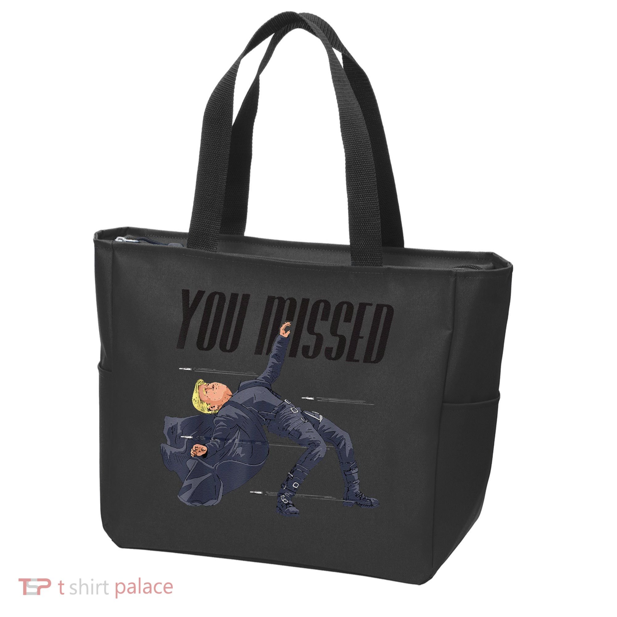 Donald Trump Matrix Tote Bag