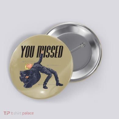 Donald Trump Matrix Button