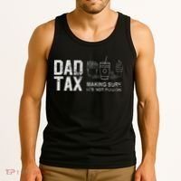 Dad Tax Making Sure Its Not P.O.I.S.O.N Tank Top thumb 3