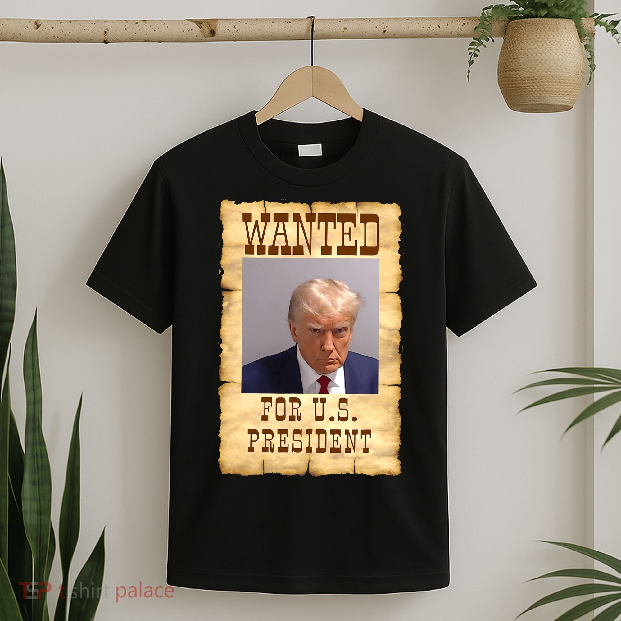 Donald Trump Mug Shot Wanted For US President T-Shirt