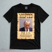 Donald Trump Mug Shot Wanted For US President T-Shirt thumb 5