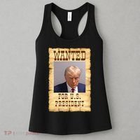 Donald Trump Mug Shot Wanted For US President Women's Tank Top thumb 3