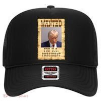 Donald Trump Mug Shot Wanted For US President Hat thumb 0