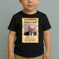 Donald Trump Mug Shot Wanted For US President Toddler T-Shirt thumb 2
