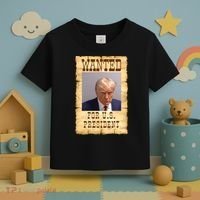 Donald Trump Mug Shot Wanted For US President Toddler T-Shirt thumb 3