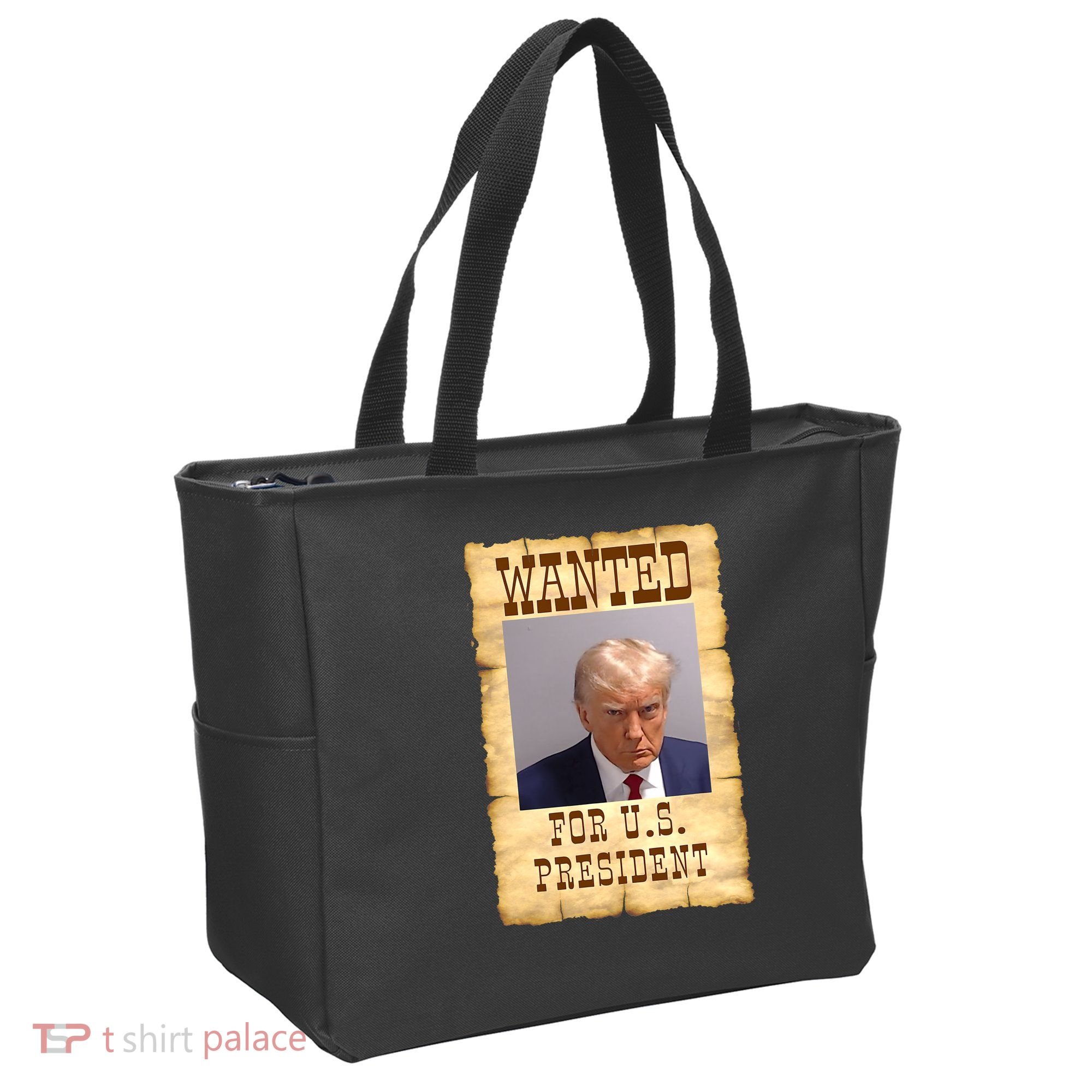 Donald Trump Mug Shot Wanted For US President Tote Bag