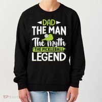 Dad The Man The Myth The Pickleball Legend Women's Sweatshirt thumb 0