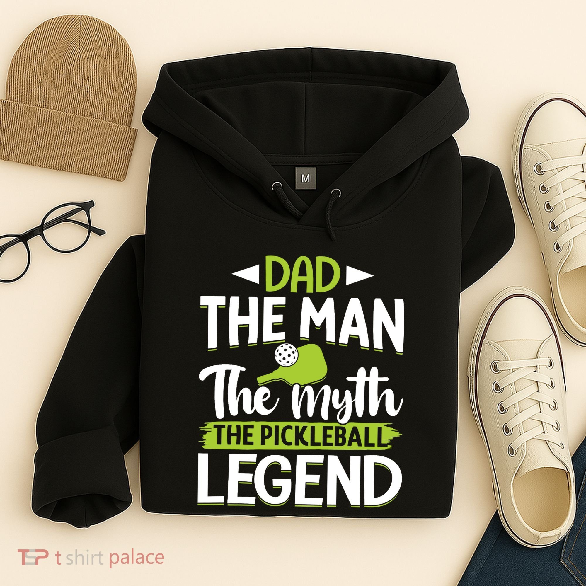 Dad The Man The Myth The Pickleball Legend Hoodie