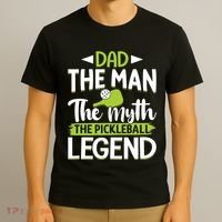 Dad The Man The Myth The Pickleball Legend T-Shirt thumb 3