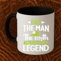 Dad The Man The Myth The Pickleball Legend Coffee Mug thumb 2