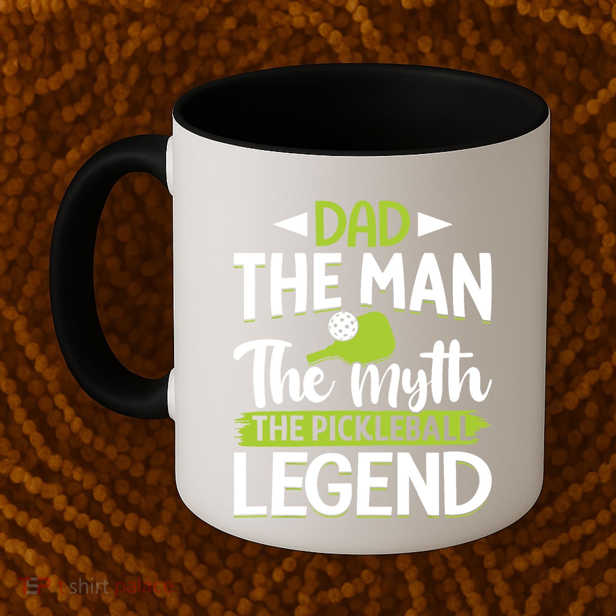 Dad The Man The Myth The Pickleball Legend Coffee Mug