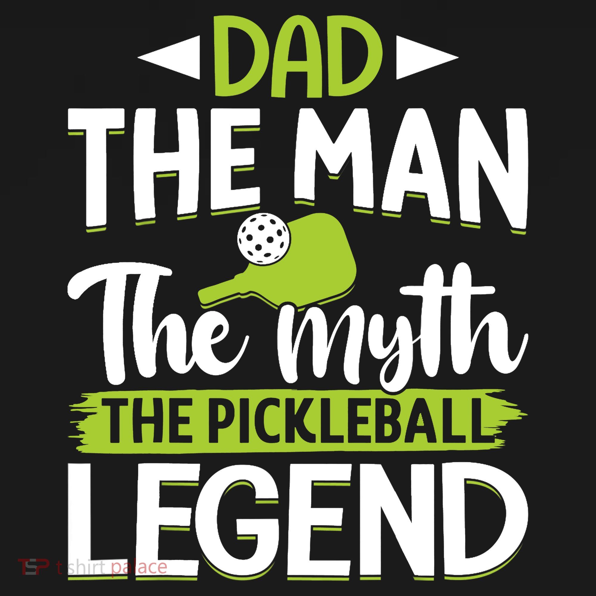 Dad The Man The Myth The Pickleball Legend Mousepad