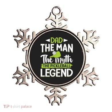 Dad The Man The Myth The Pickleball Legend Ornament