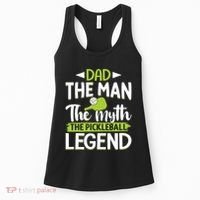 Dad The Man The Myth The Pickleball Legend Women's Tank Top thumb 0