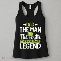 Dad The Man The Myth The Pickleball Legend Women's Tank Top thumb 3