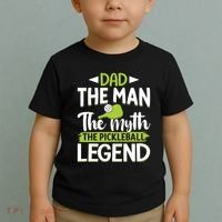 Dad The Man The Myth The Pickleball Legend Toddler T-Shirt thumb 2