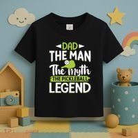 Dad The Man The Myth The Pickleball Legend Toddler T-Shirt thumb 3