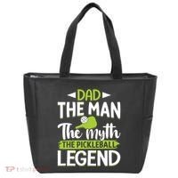 Dad The Man The Myth The Pickleball Legend Tote Bag thumb 0