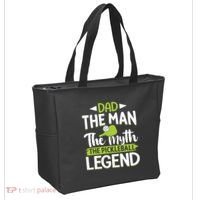Dad The Man The Myth The Pickleball Legend Tote Bag thumb 2