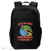 Does This Make My Bass Look Big Funny Fishing Backpack thumb 0