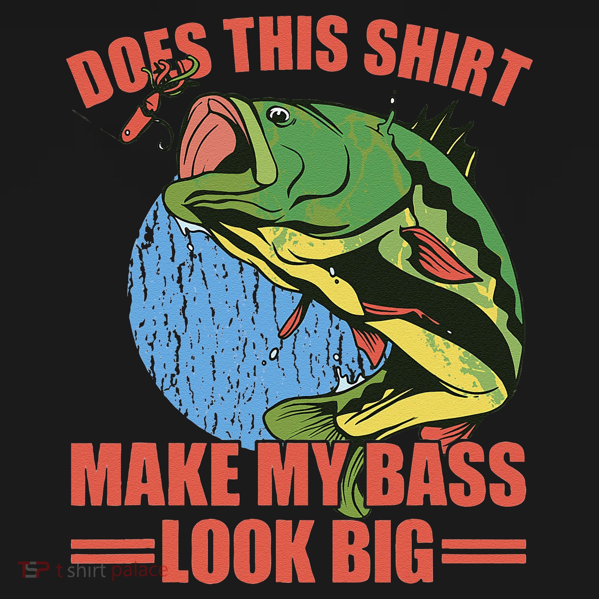 Does This Make My Bass Look Big Funny Fishing Women's Hoodie