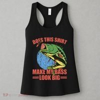 Does This Make My Bass Look Big Funny Fishing Women's Tank Top thumb 3