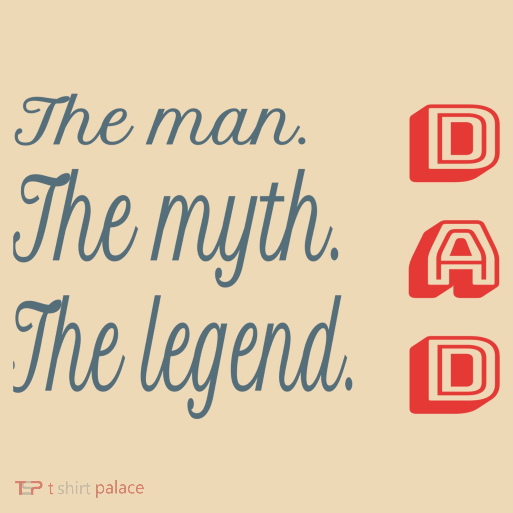 Dad The Myth Legend Dad Father Gift Tote Bag