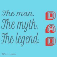 Dad The Myth Legend Dad Father Gift T-Shirt thumb 6
