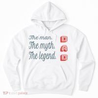 Dad The Myth Legend Dad Father Gift Hoodie thumb 0