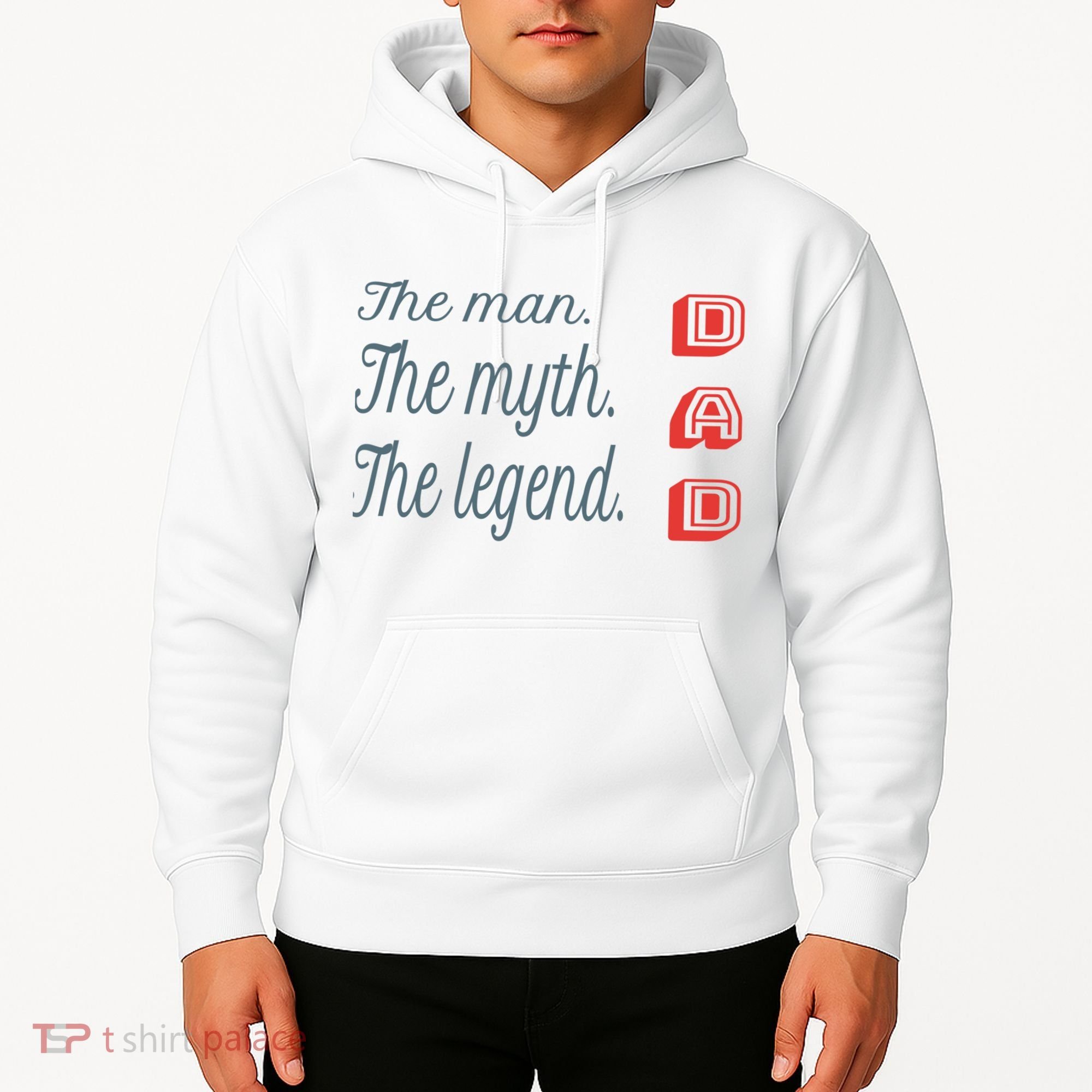 Dad The Myth Legend Dad Father Gift Hoodie