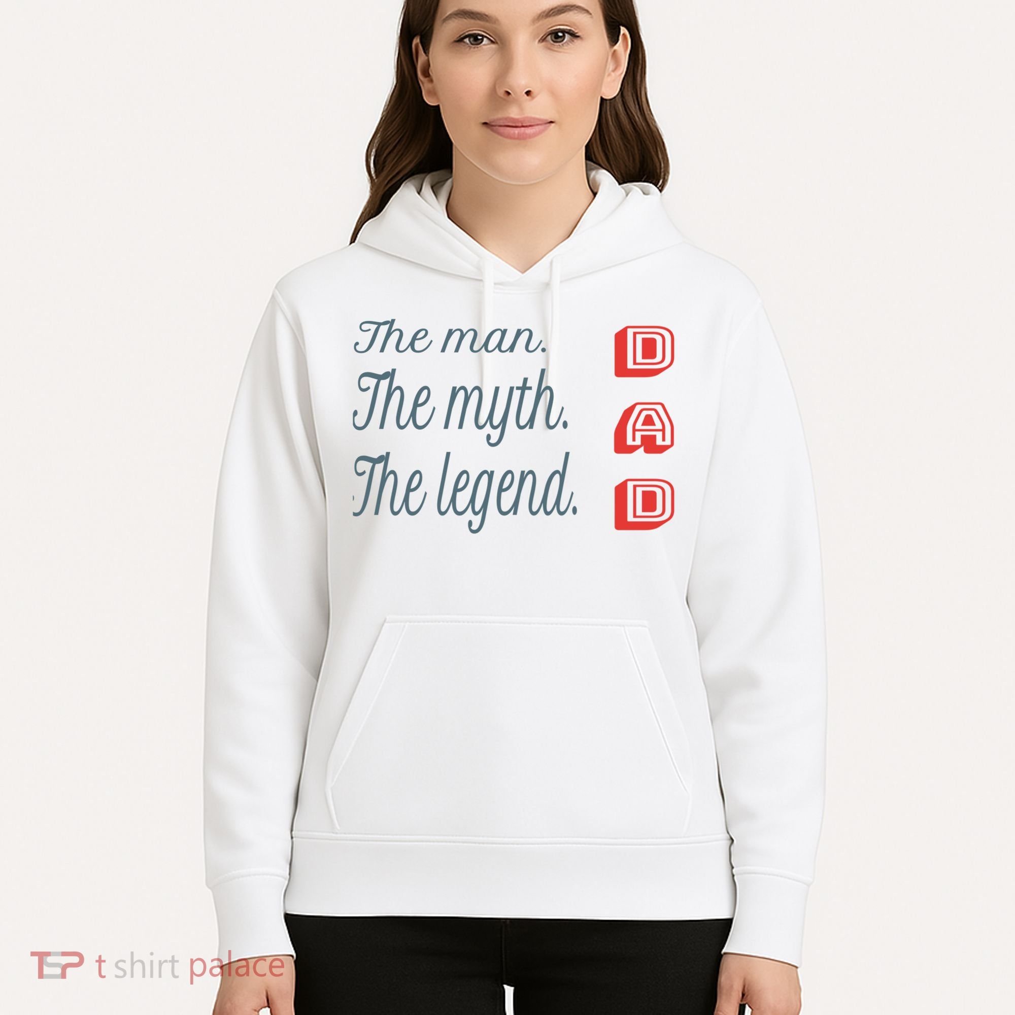 Dad The Myth Legend Dad Father Gift Hoodie
