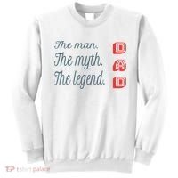 Dad The Myth Legend Dad Father Gift Sweatshirt thumb 0