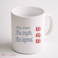 Dad The Myth Legend Dad Father Gift Coffee Mug thumb 1