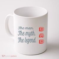 Dad The Myth Legend Dad Father Gift Coffee Mug thumb 0