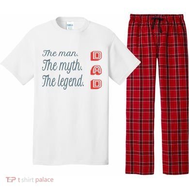 Dad The Myth Legend Dad Father Gift Pajama Set