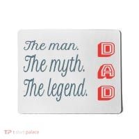 Dad The Myth Legend Dad Father Gift Mousepad thumb 0