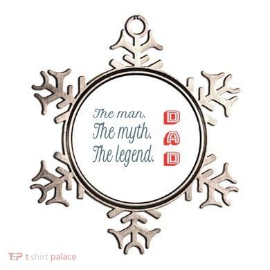 Dad The Myth Legend Dad Father Gift Ornament