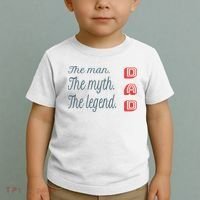 Dad The Myth Legend Dad Father Gift Toddler T-Shirt thumb 2
