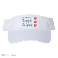 Dad The Myth Legend Dad Father Gift Visor thumb 0